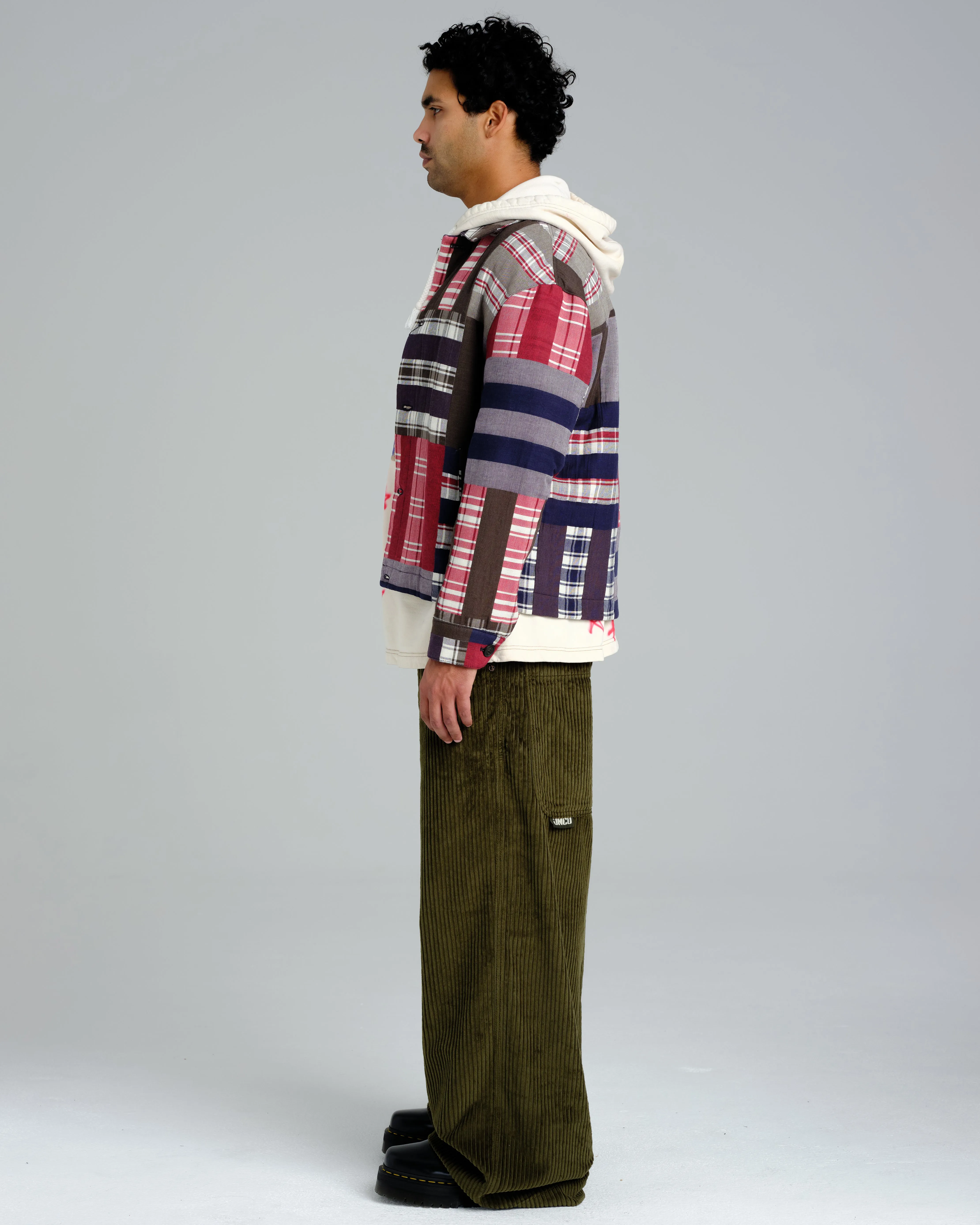 101 Twin Cannon. 26". 4 Wale Corduroy. Moss.