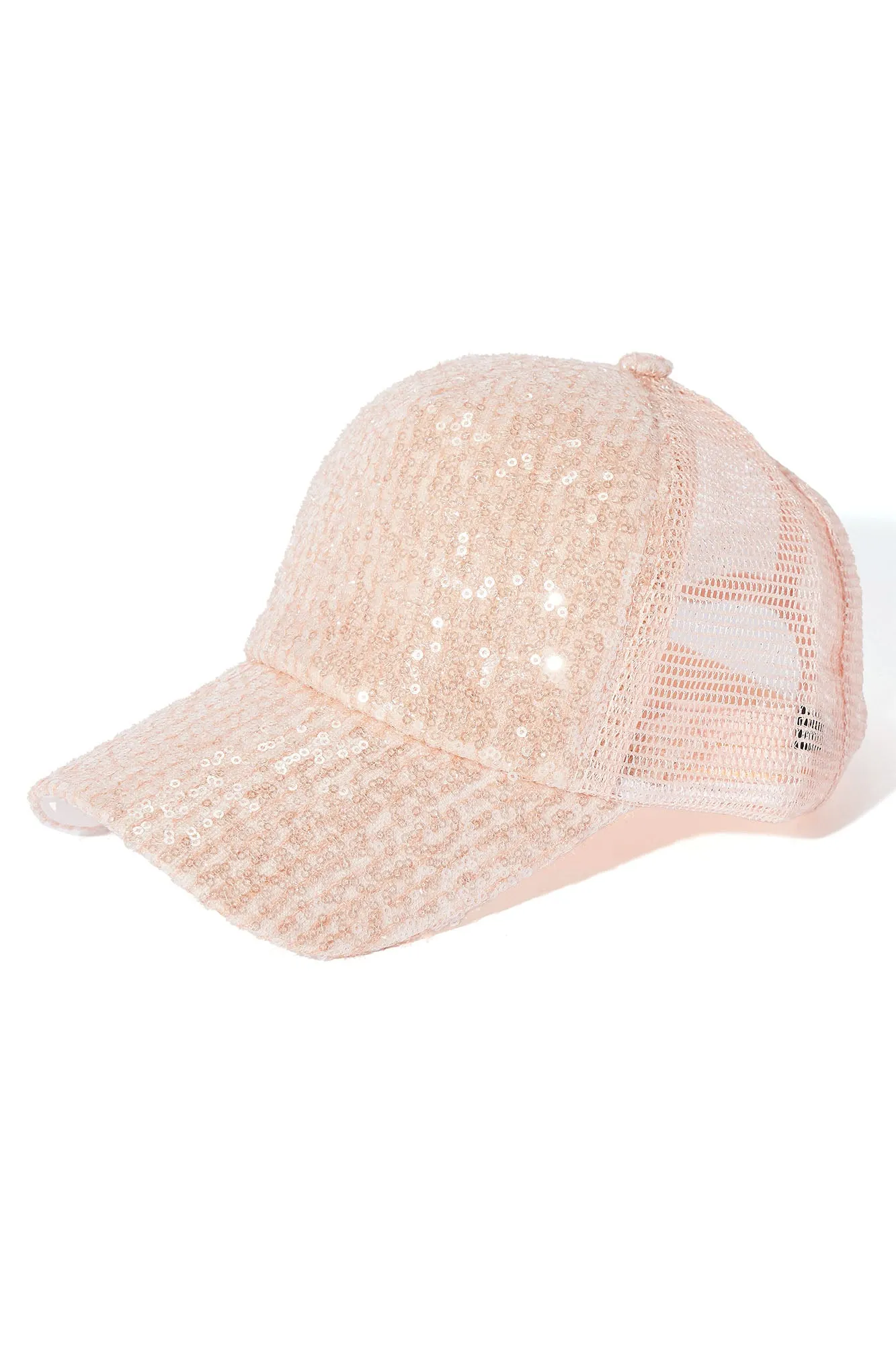 Be Dazzled Trucker Hat - Champagne