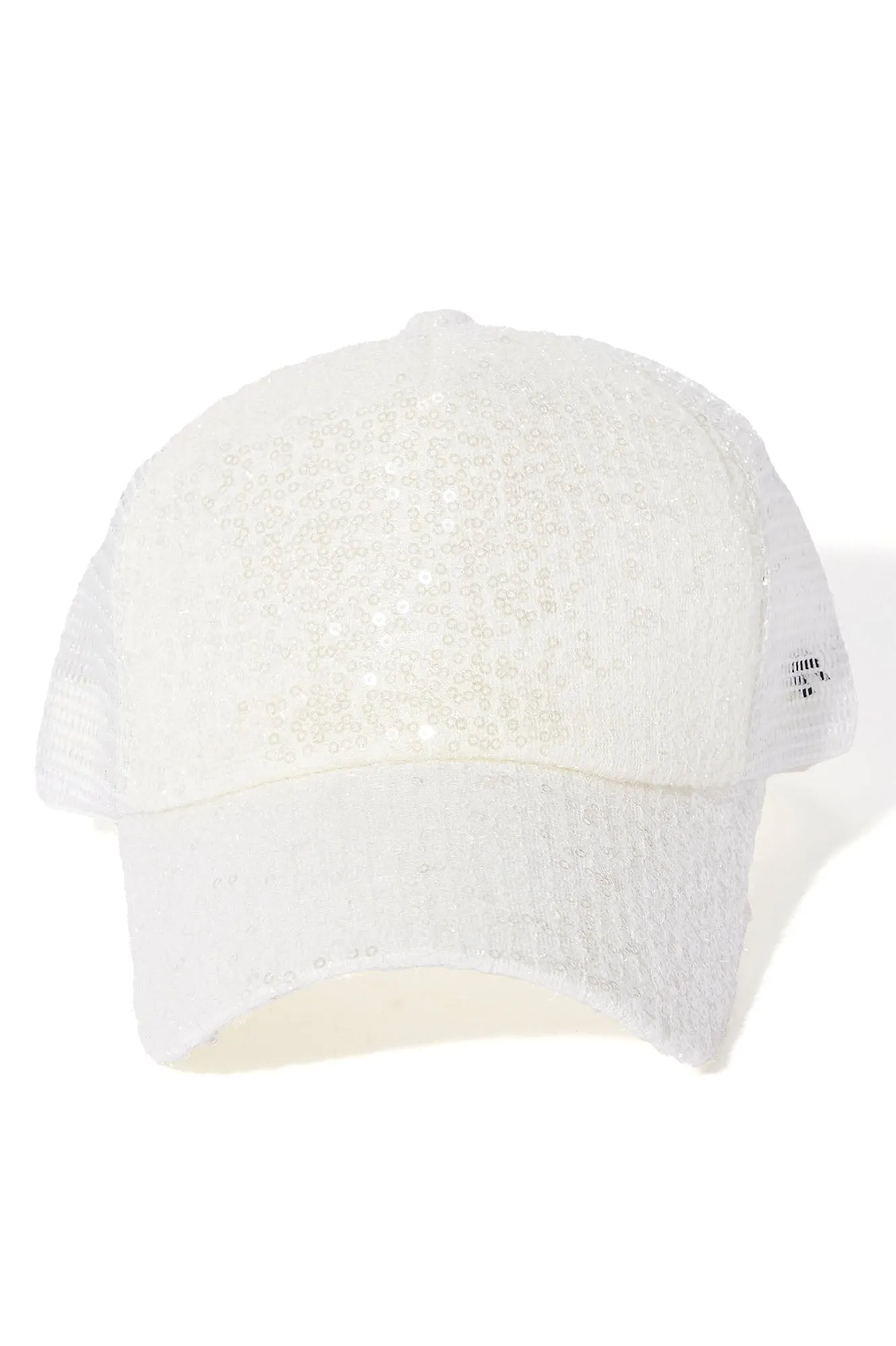 Be Dazzled Trucker Hat - White