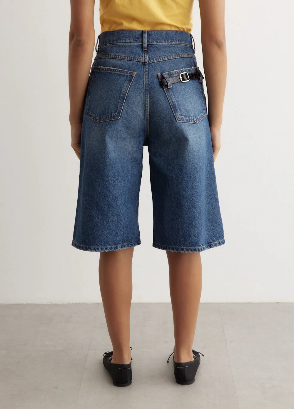 Bermuda Denim Pants