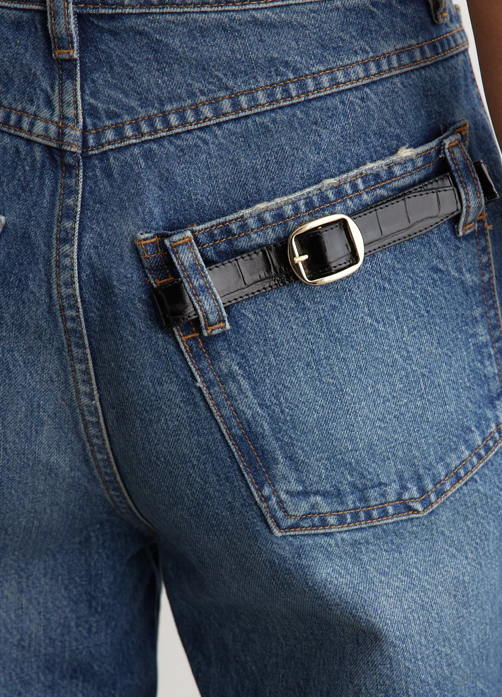 Bermuda Denim Pants