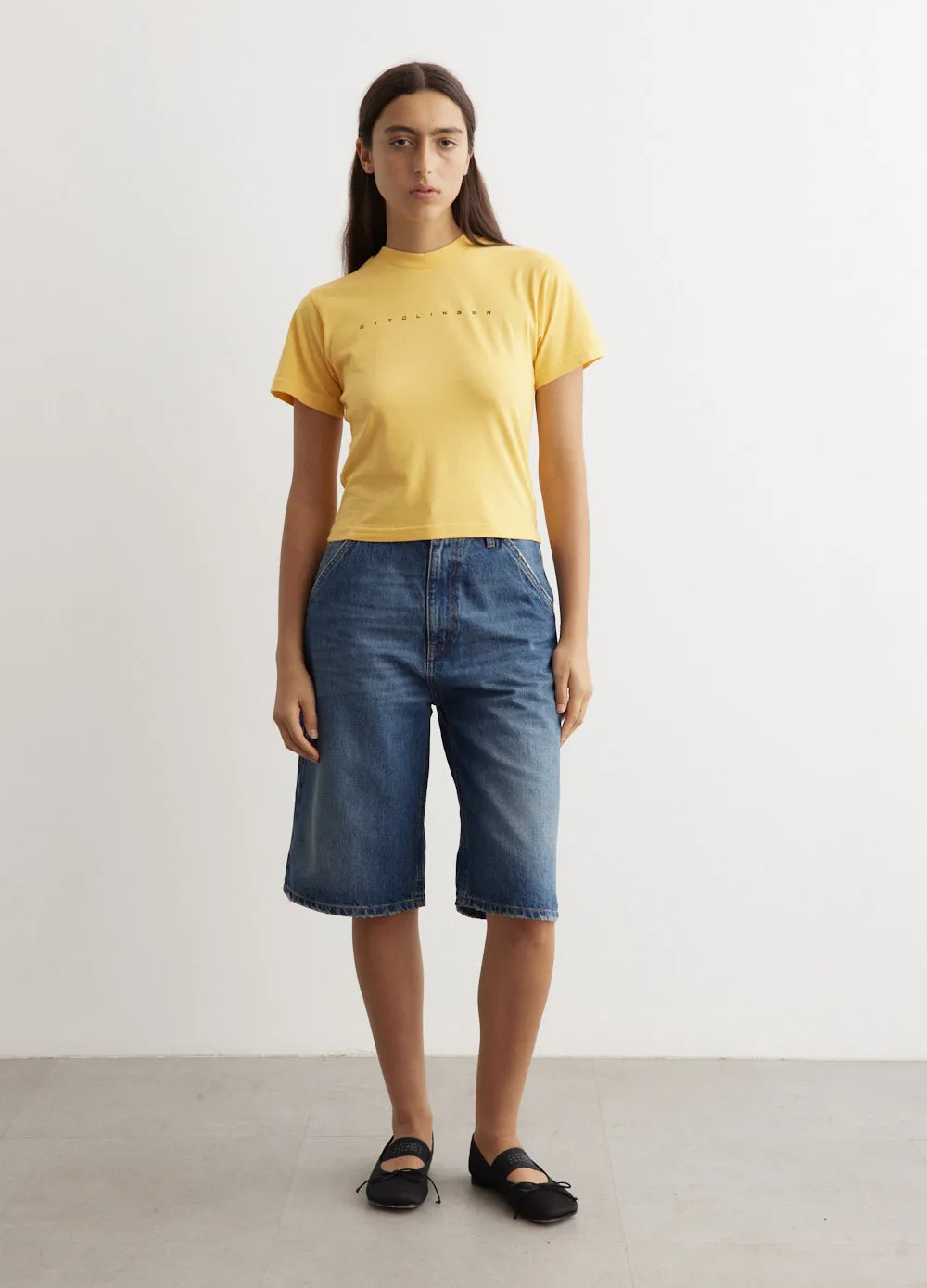 Bermuda Denim Pants