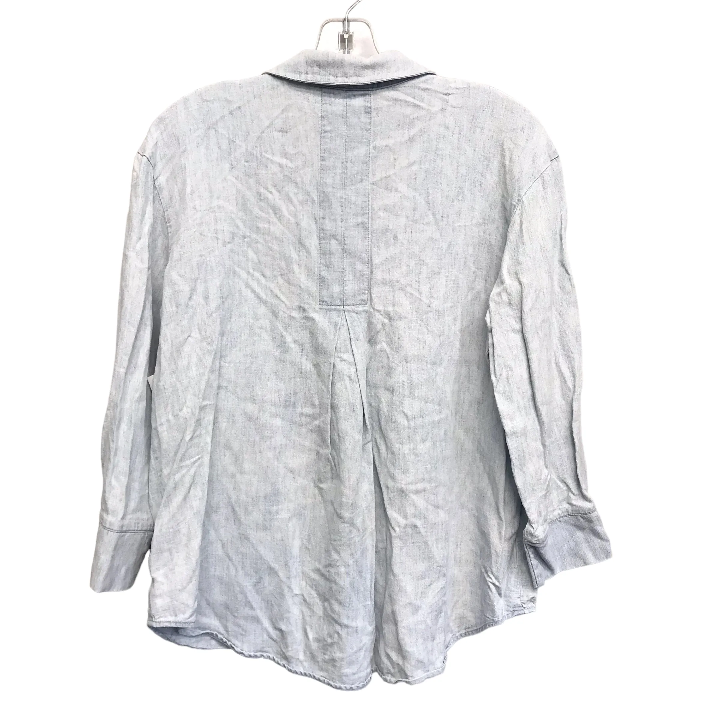 BLUE DENIM TOP LS by CLOTH & STONE Size:L