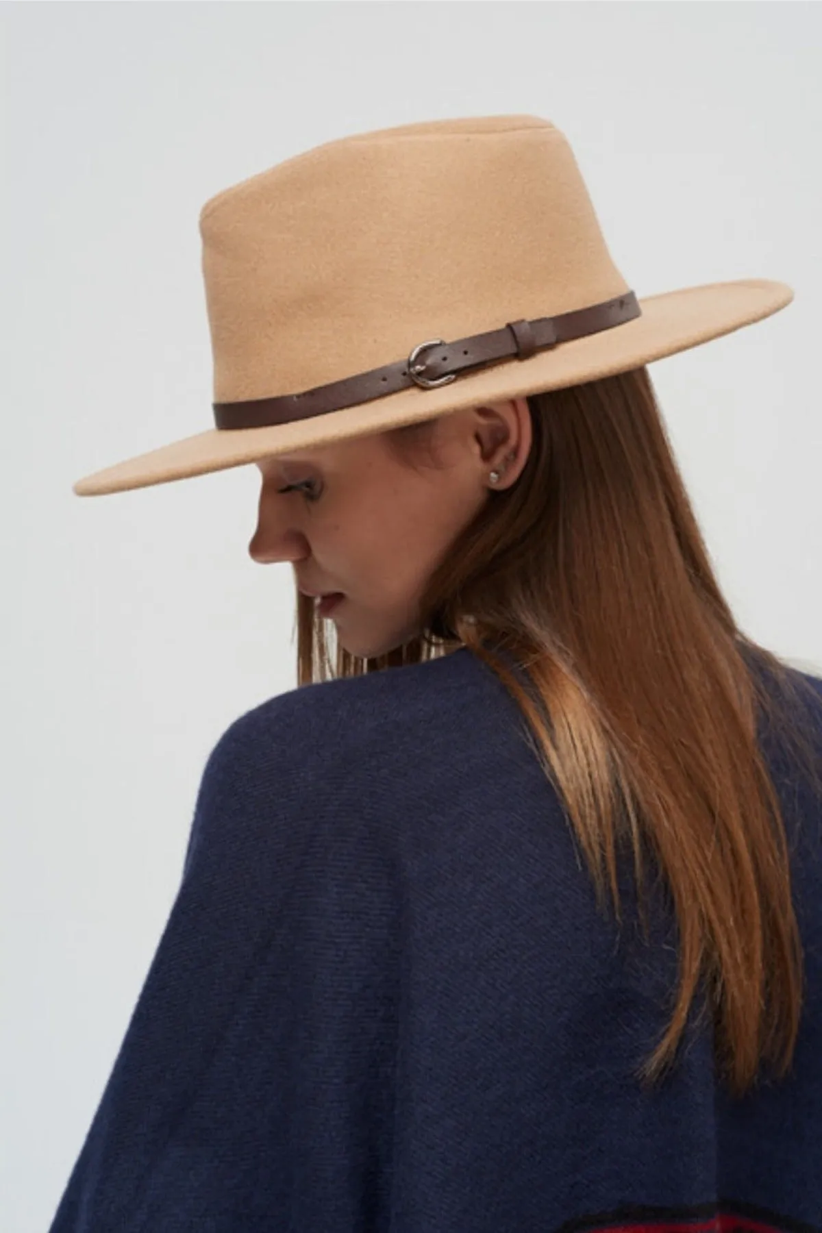 Boho felt hat