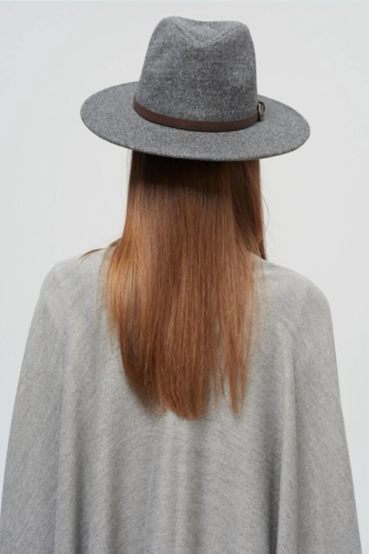 Boho felt hat