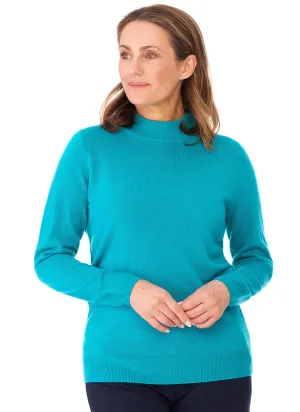 COOMA HIGH CREW PULLOVER - MARINE