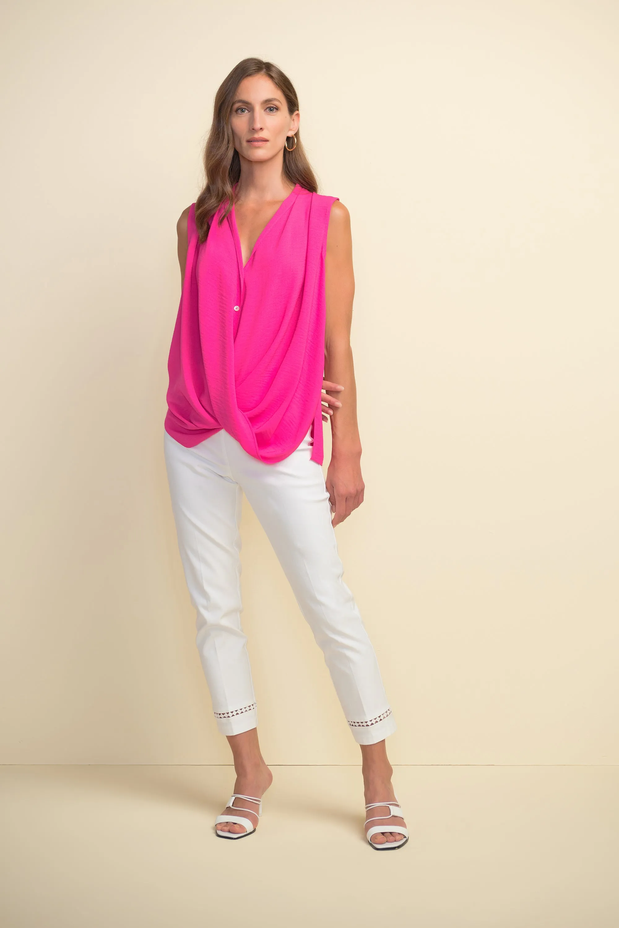 Joseph Ribkoff Buttondown Wrap Style