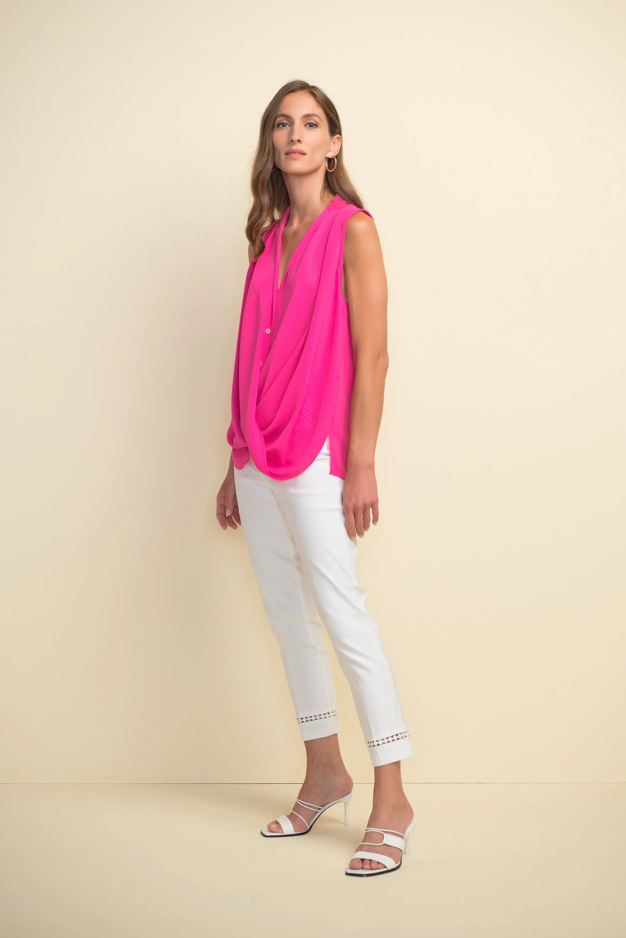 Joseph Ribkoff Buttondown Wrap Style
