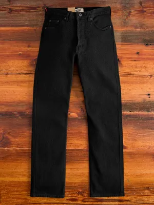 "Black Kikko" 12.5oz Jacquard Denim - True Guy Fit